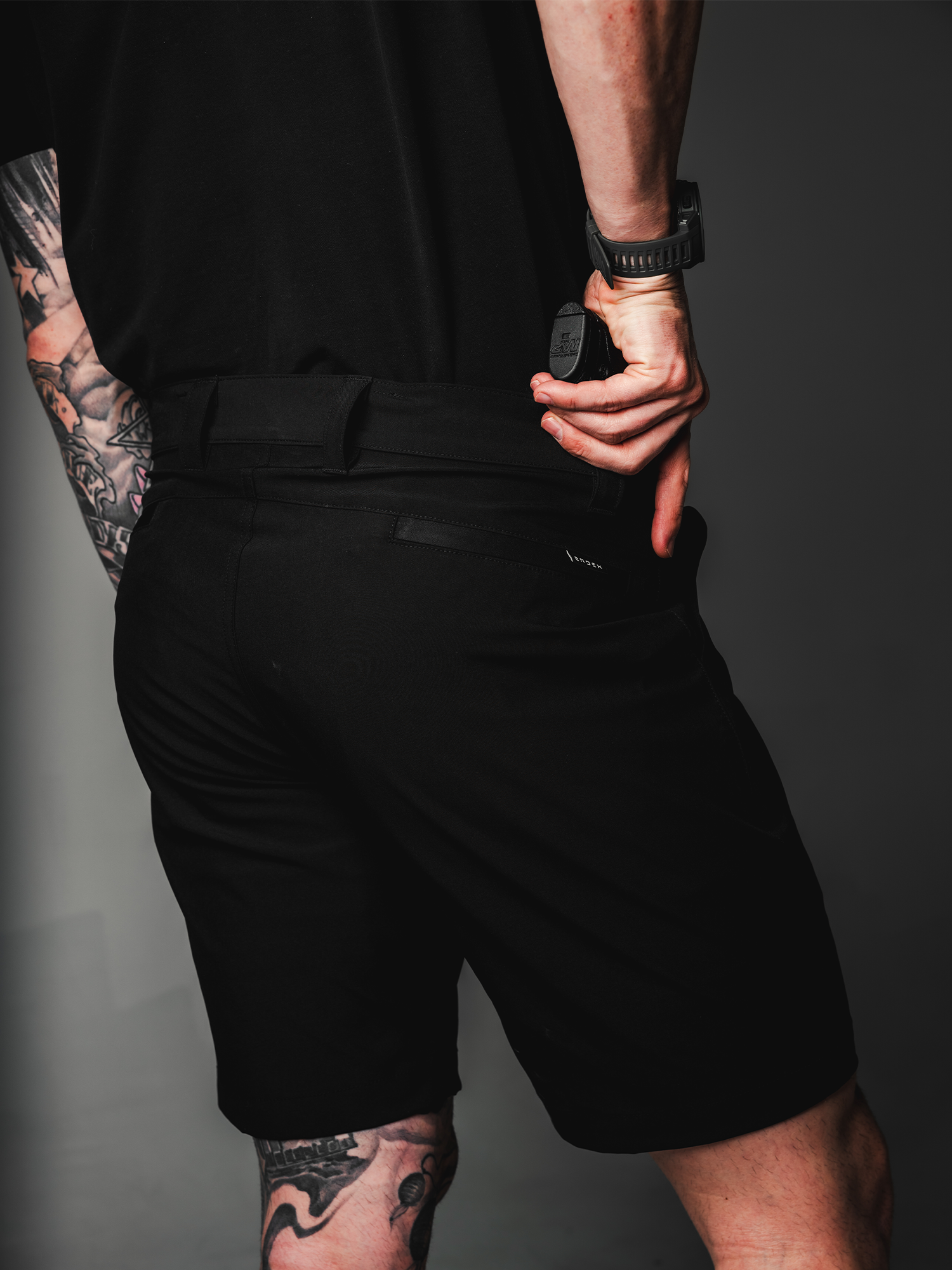 【HI FI FNK】Eno Bermuda Easy Pants ENDEX Casual Ninja Shorts