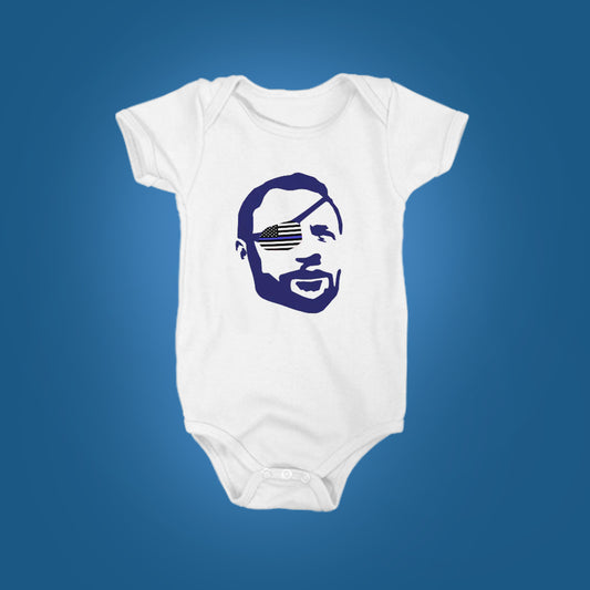 Back The Blue Baby Onesie